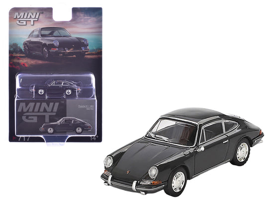 1964 Porsche 911 Slate Gray Limited Edition 1/64 T&y Diecast Model Car by Mini GT