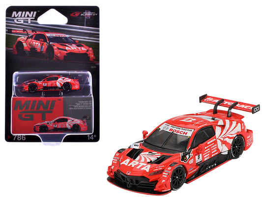 Honda NSX-GT "Type S" GT500 #8 Tomoki Nojiri - Toshiki Oyu "ARTA" "Super GT Series" (2023) Limited Edition 1/64 T&y Diecast Model Car by Mini GT