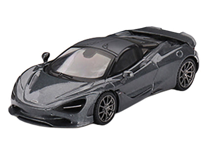 McLaren 750S Saros Gray Limited Edition 1/64 Diecast Model Car by Mini GT