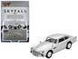 Aston Martin DB5 RHD (Right Hand Drive) Birch Silver Metallic (Damaged) 007 James Bond "Skyfall" (2012) Movie Limited Edition 1/64 Diecast Model Car by Mini GT