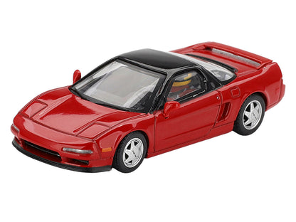 1989 Honda NS-X Prototype Red Black Top 1/64 Scale Figure Set - Mini GT