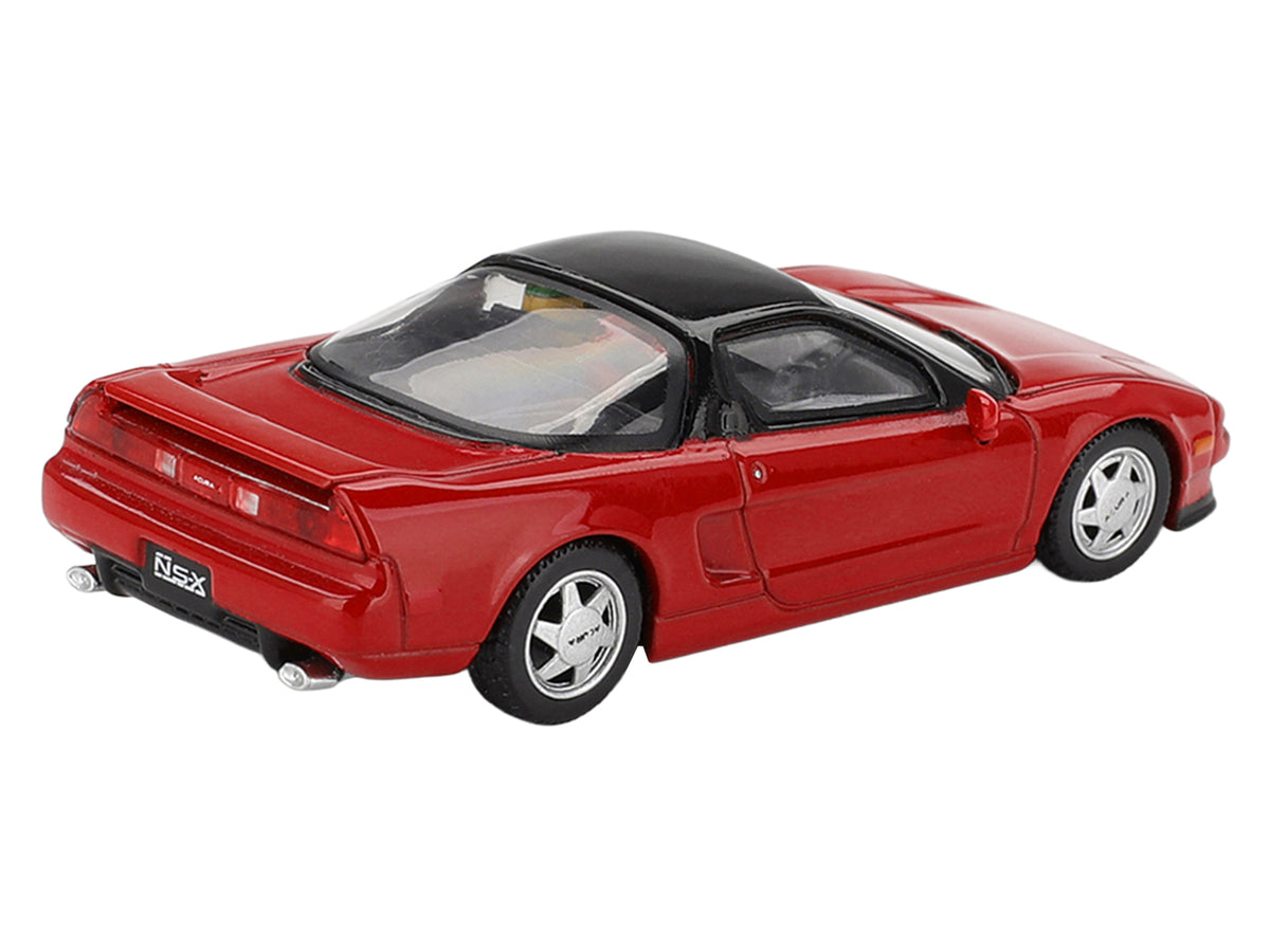 1989 Honda NS-X Prototype Red Black Top 1/64 Scale Figure Set - Mini GT