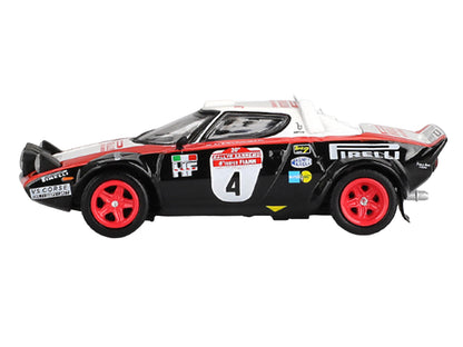 Lancia Stratos HF #4 Markku Alen - Ilkka Kivimaki Winner "Rally Sanremo" (1978) Limited Edition 1/64 Diecast Model Car by Mini GT
