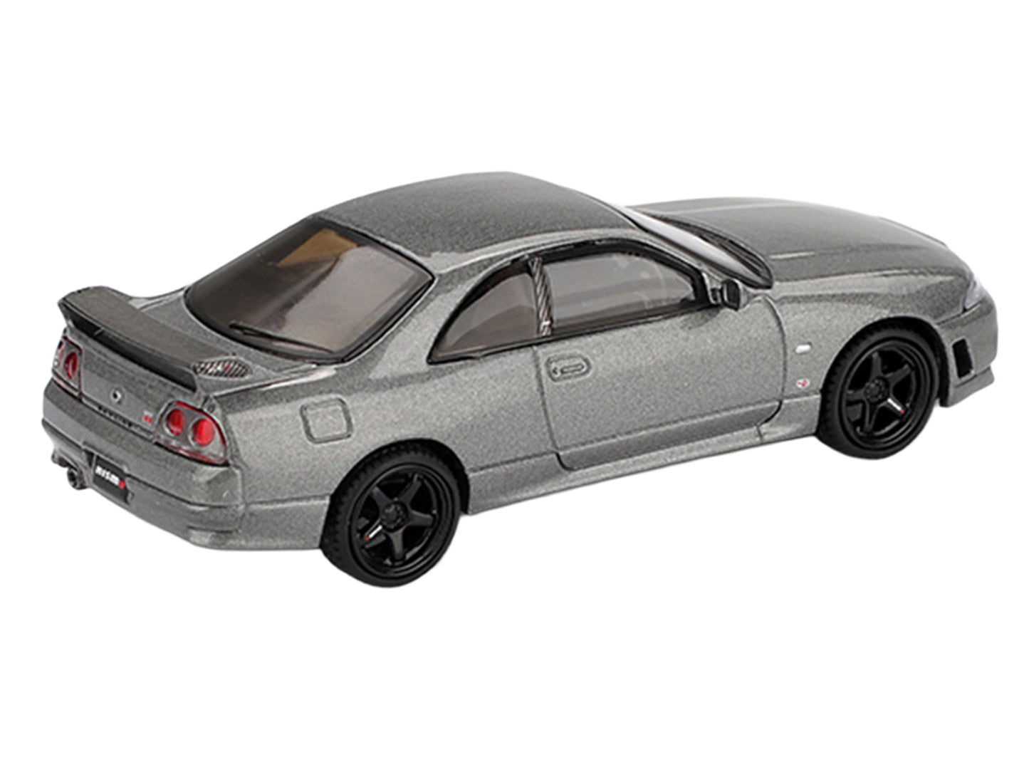 Nissan Skyline GT-R (NISMO BCNR33 CRS Version) RHD (Right Hand Drive) Dark Metal Gray Metallic Limited Edition 1/64 T&y Diecast Model Car by Mini GT