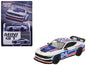 Ford Mustang Dark Horse #24 "Ford Performance Racing School" White with Red and Blue Graphics Limited Edition 1/64 T&y Diecast Model Car by Mini GT