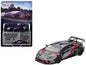 Lamborghini Huracan GT LB-WORKS "RONIN" Gray Metallic with Black and Red Graphics 1/64 T&y Diecast Model Car by Mini GT