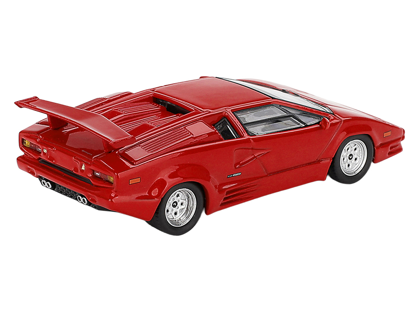 Lamborghini Countach "25th Anniversary" Red Limited Edition 1/64 T&y Diecast Model Car by Mini GT