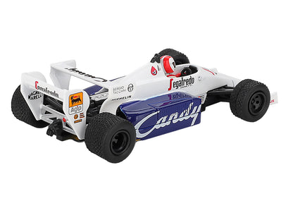 Toleman TG184 #20 Johnny Cecotto Formula One F1 "Monaco GP" (1984) with Driver Figure Limited Edition 1/64 T&y Diecast Model Car by Mini GT