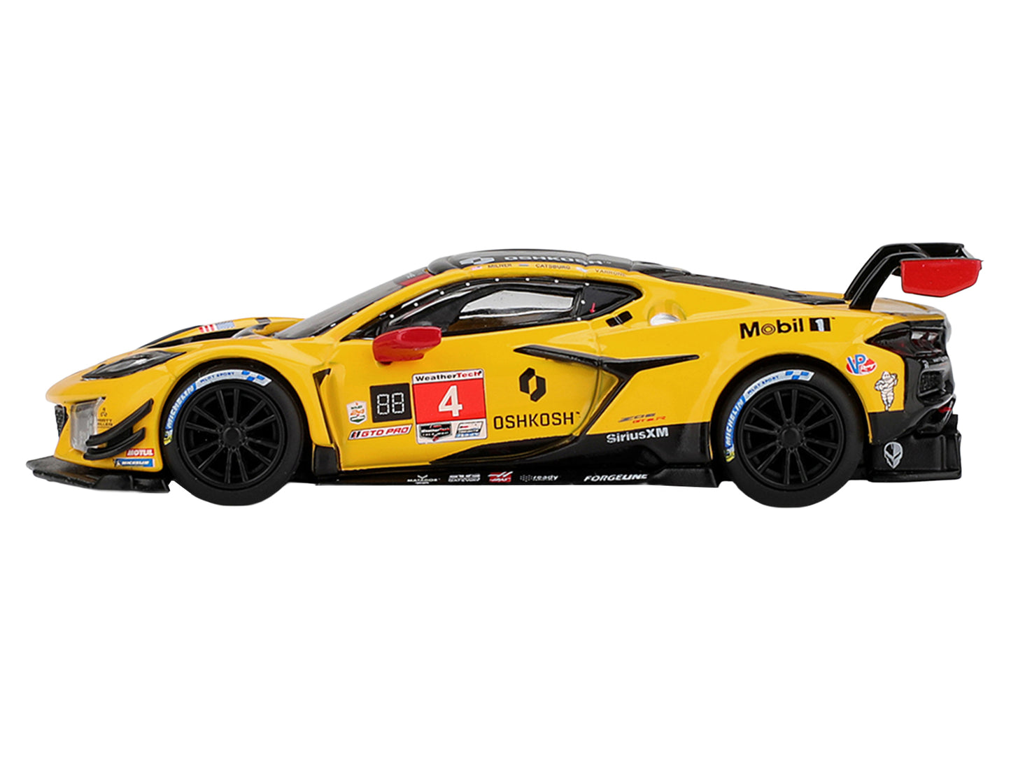 Chevrolet Corvette Z06 GT3.R #4 Nicky Catsburg - Tommy Milner - Nicolas Varrone "Corvette Racing by Pratt Miller Motorsports" IMSA "24 Hours of Daytona" (2025) Limited Edition 1/64 T&y Diecast Model Car by Mini GT