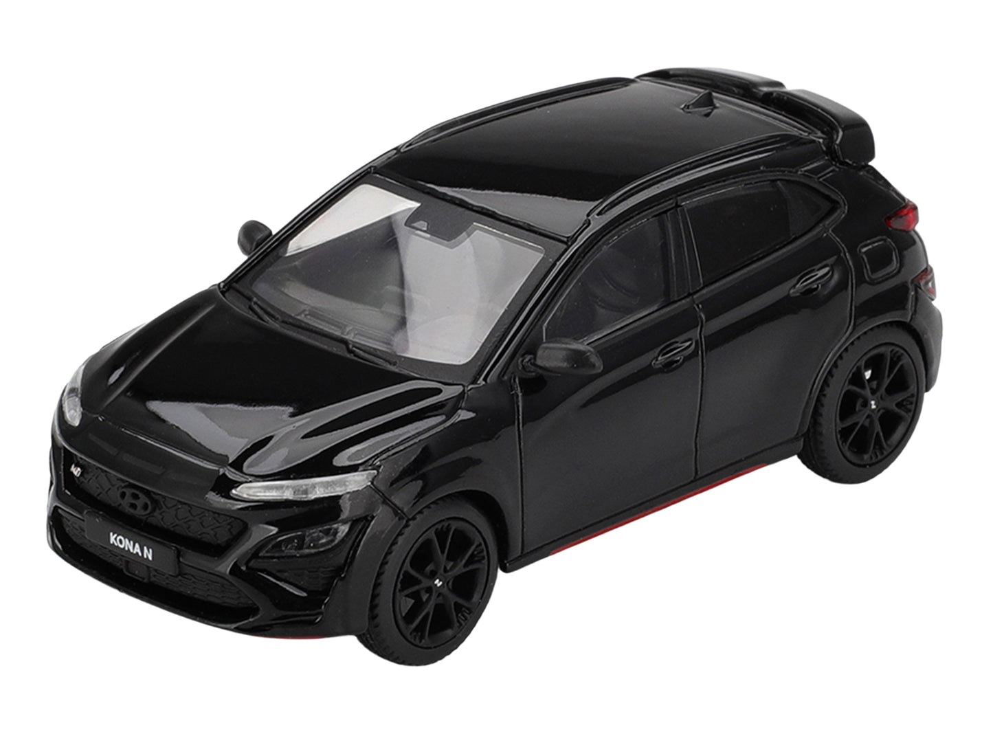 Hyundai Kona N Phantom Black Limited Edition 1/64 T&y Diecast Model Car by Mini GT