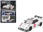 Mazda AZ-1 Liberty Walk LB40 RHD #58 White Red 1/64 Diecast Model Car - Mini GT