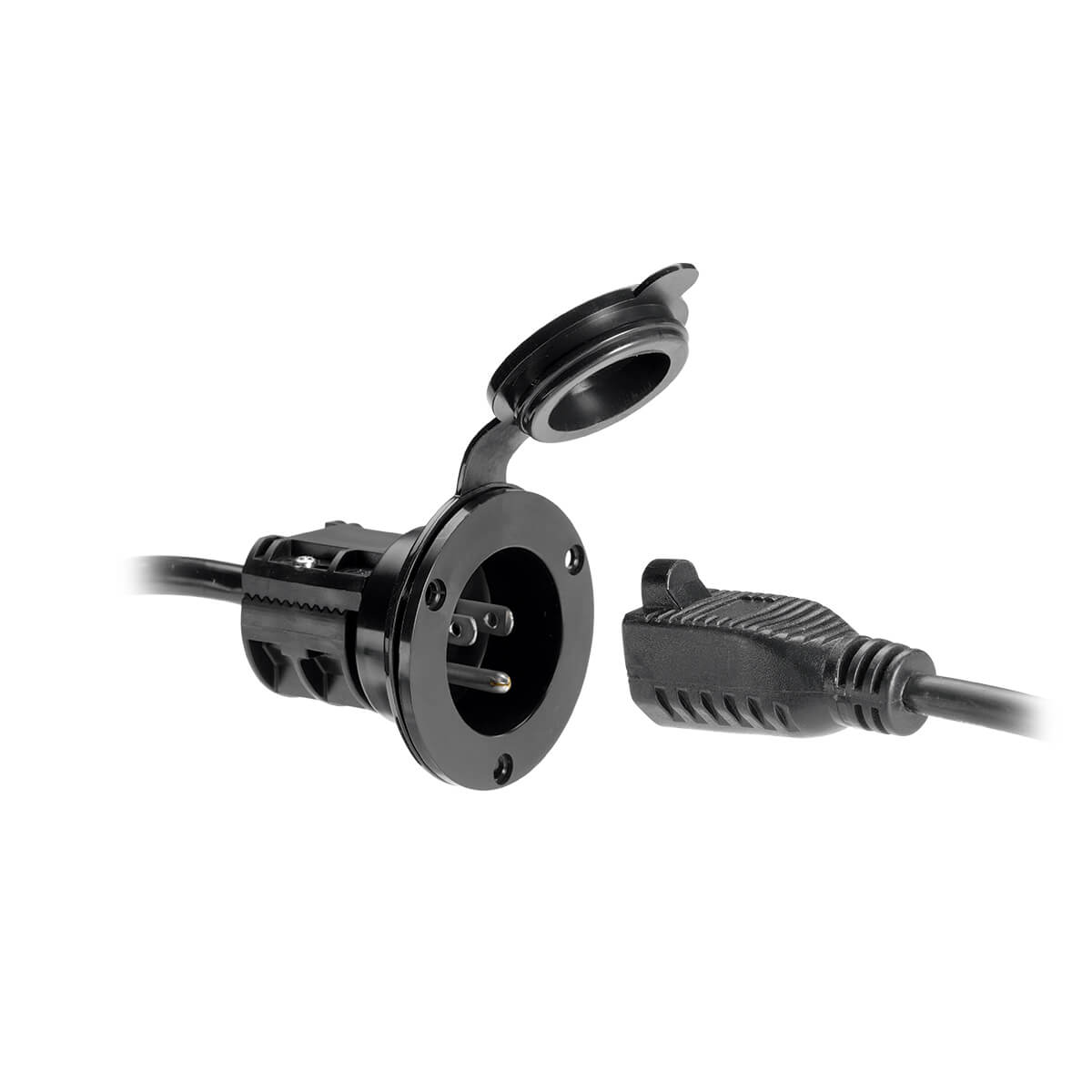 Minn Kota MKR-21 Wtron AC Power Port Black