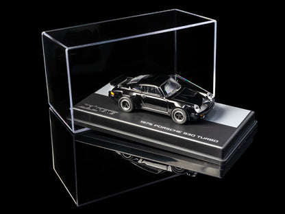 1975 Porsche 930 Turbo Black "Collection" Series 1/64 Diecast Model Car by Majorette