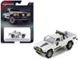 1985 Toyota Hilux SR5 Pickup Truck White with Black Graphics "Collection" Series 1/64 Diecast Model Car by Majorette