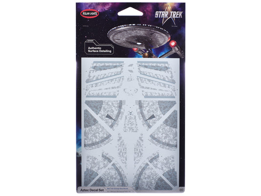 USS Enterprise NCC-1701 Aztec Decal Set "Star Trek: Strange New Worlds" (2022-Current) TV Series 1/1000 Scale by Polar Lights T&y