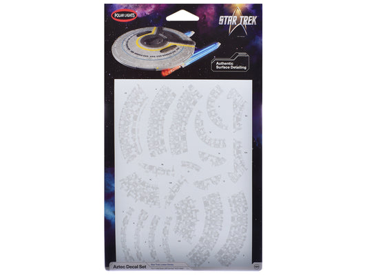 USS Cerritos NCC-75567 Aztec Decal Set "Star Trek: Lower Decks" (2020-2024) TV Series 1/1400 Scale by Polar Lights T&y