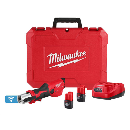 Milwaukee M12&trade; FORCE LOGIC&trade; Press Tool Kit w/ ONE-KEY&trade;