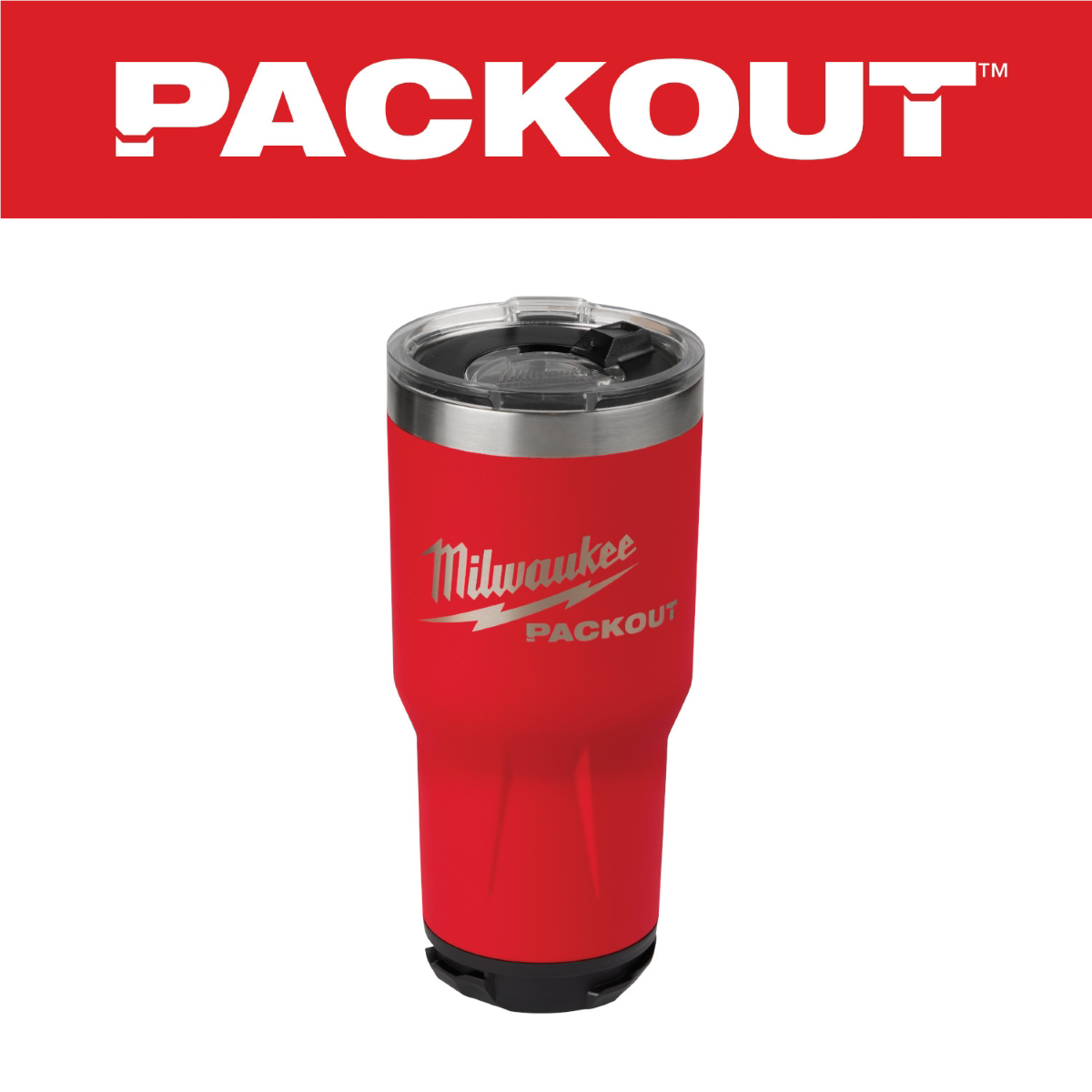 Milwaukee Tool PACKOUT 30oz Tumbler - Red