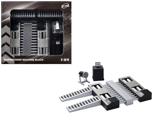 Horsepower Machine Black 1/64 T&y Diecast Model by Model Model