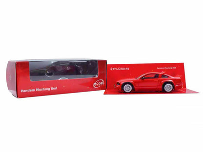Pandem Mustang Red 1/64 T&y Diecast Model Car by Model Model
