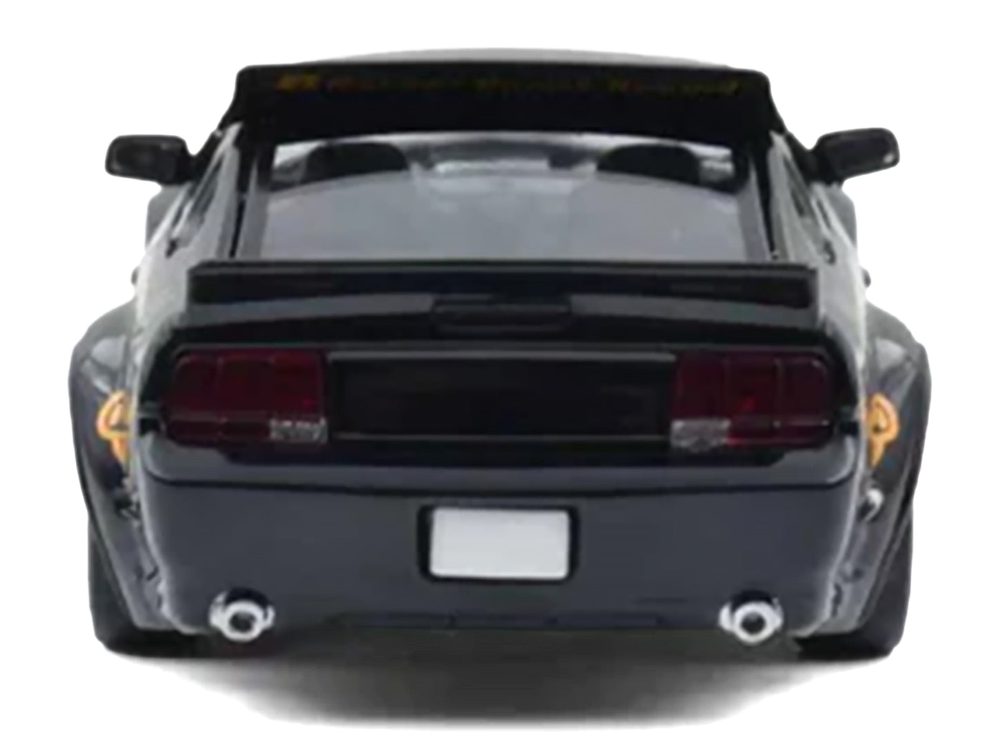 Pandem Mustang Black with Gold Graphics 1/64 T&y Diecast Model Car by Model Model