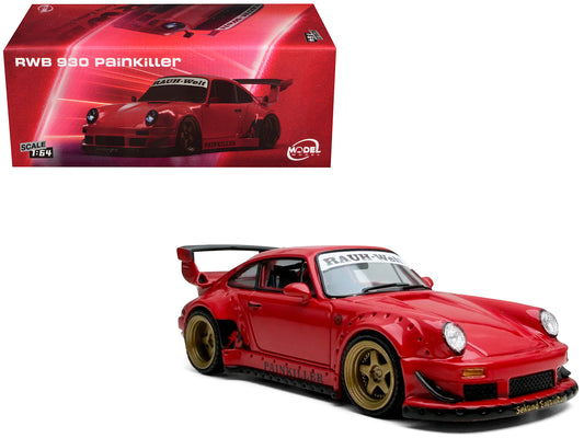 RWB 930 "Painkiller" Red 1/64 Diecast by Model Model