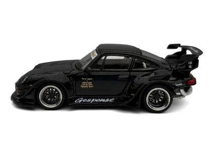 RWB 993 "Gespenst" Black 1/64 T&y Diecast Model Car by Model Model