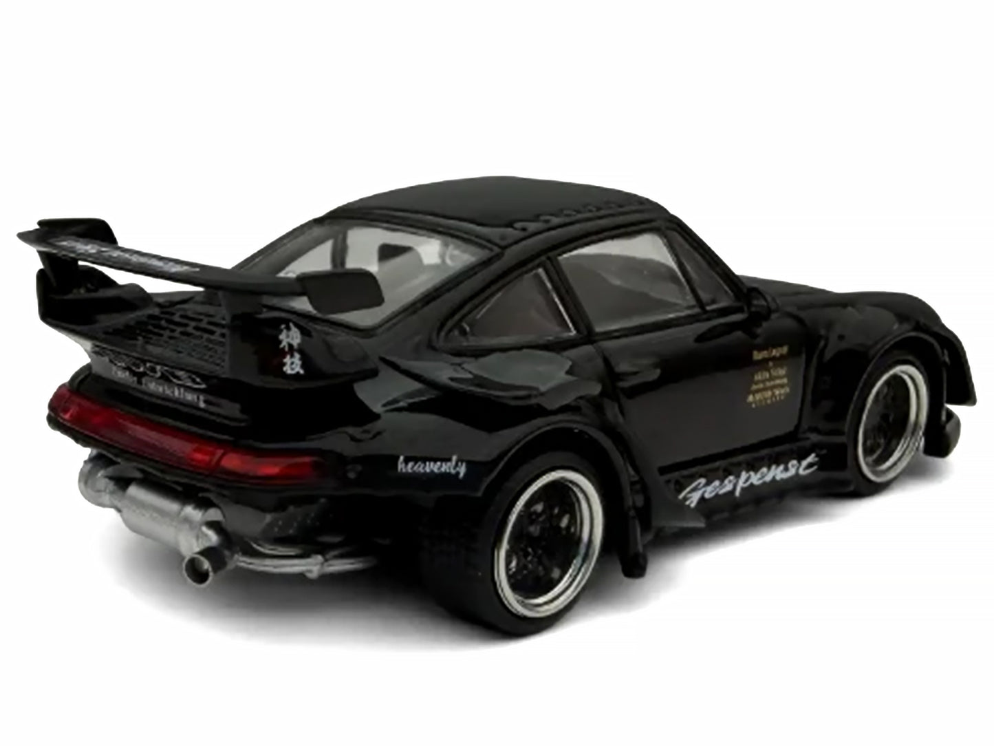 RWB 993 "Gespenst" Black 1/64 T&y Diecast Model Car by Model Model