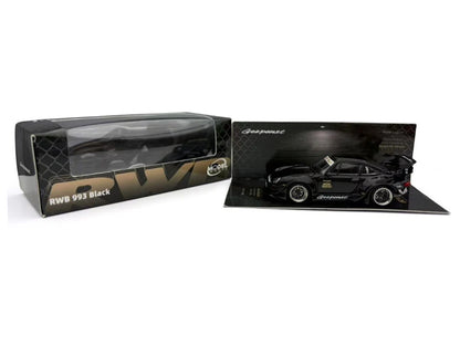 RWB 993 "Gespenst" Black 1/64 T&y Diecast Model Car by Model Model