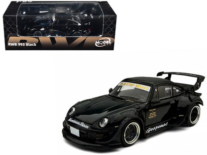 RWB 993 "Gespenst" Black 1/64 T&y Diecast Model Car by Model Model