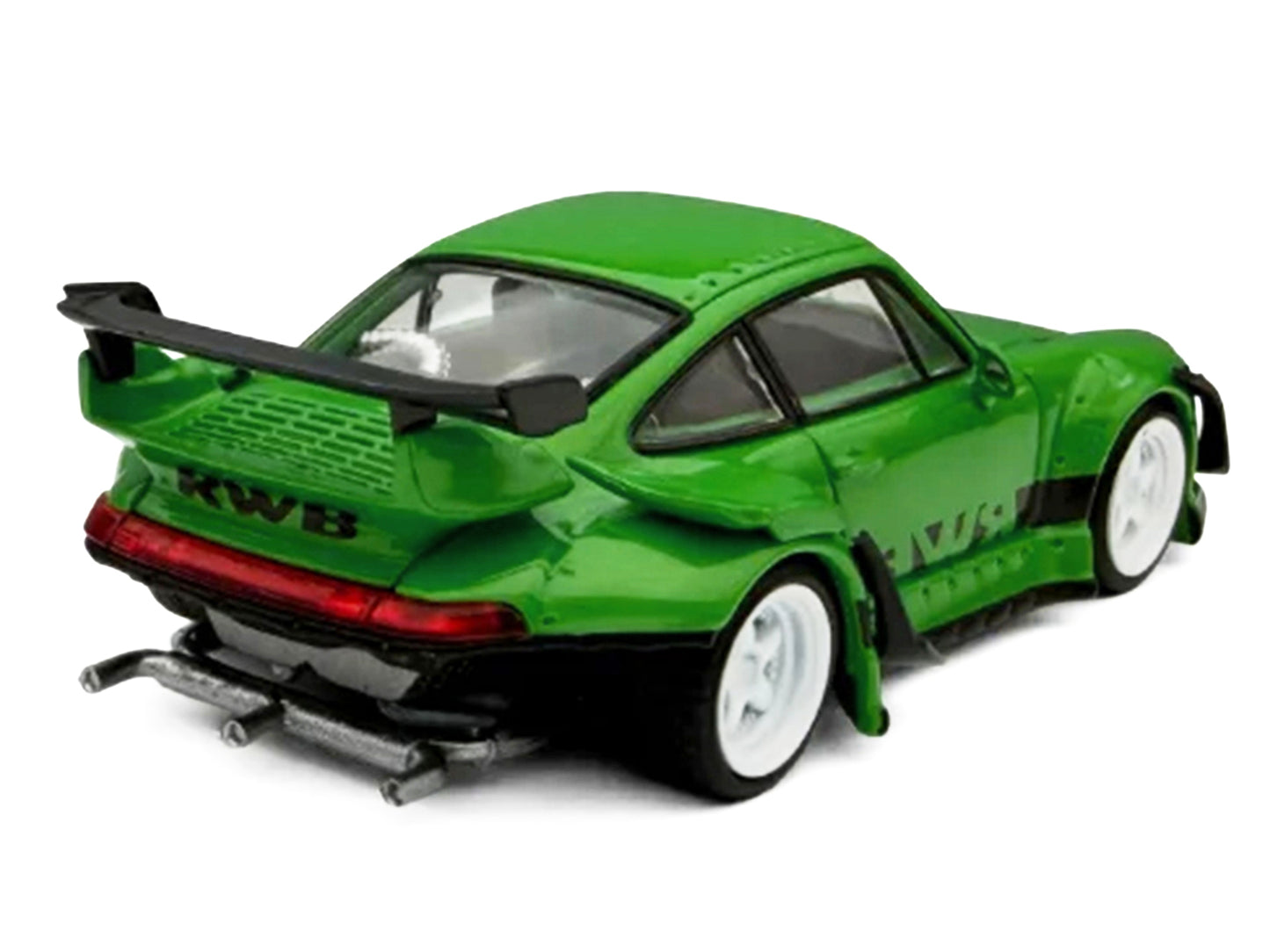 RWB 993 Green with Black Stripes 1/64 T&y Diecast Model Car by Model Model
