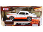 1974 Ford Maverick Grabber White with Orange Stripes "Forgotten Classics" Series 1/24 Diecast Model Car by Motormax <h2>1974 Motormax</h2> <p>High-quality perfect for collectors and enthusiasts. Featu