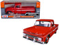 1966 Chevrolet C10 Fleetside Pickup Truck Red 1/24 Diecast Model Car by Motormax <h2>1966 Motormax</h2> <p>High-quality perfect for collectors and enthusiasts. Features detailed interior exterior craf