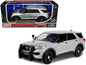 2022 Ford Police Interceptor Utility Unmarked Slick-Top Silver 1/24 Diecast Model Car by Motormax <h2>2022 Motormax</h2> <p>High-quality perfect for collectors and enthusiasts. Features detailed inter