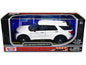 2022 Ford Police Interceptor Utility Unmarked Slick-Top White 1/24 Diecast Model Car by Motormax <h2>2022 Motormax</h2> <p>High-quality perfect for collectors and enthusiasts. Features detailed interi