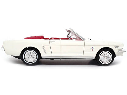 1964 1/2 Ford Mustang Convertible White with Red Interior James Bond 007 "Goldfinger" (1964) Movie "James Collection" Series 1/24 Diecast Model Car by Motormax <h2>1964 Motormax</h2> <p>High-quality p