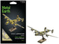 Model Kit Consolidated B-24 Liberator Bomber Aircraft "Diamond Lil" United States Army Air Forces (Challenging Difficulty) Steel Model by Metal Earth