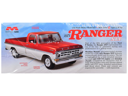 Skill 3 Model Kit 1971 Ford Ranger XLT Pickup Truck 1/25 Scale Model by Moebius