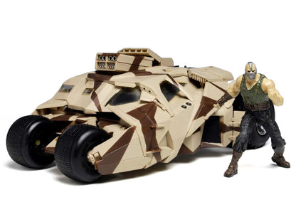 Skill 3 Model Kit Batmobile Tumbler with Bane Figure "Batman Dark Knight Trilogy" Movie Franchise 1/25 Scale Model by Moebius