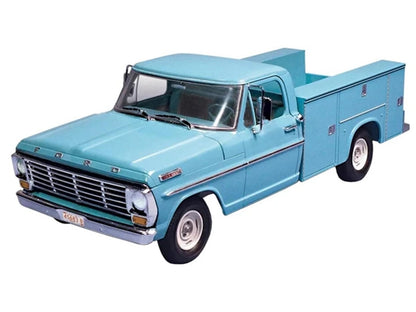 Skill 3 Model Kit 1967 Ford F100 Service Bed Pickup Truck 1/25 Scale Model by Moebius