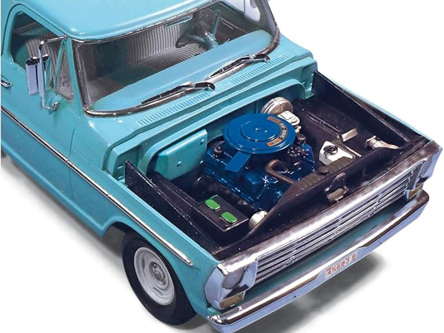 Skill 3 Model Kit 1967 Ford F100 Service Bed Pickup Truck 1/25 Scale Model by Moebius