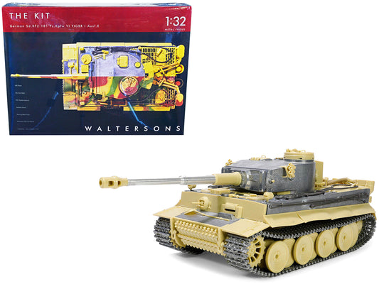 Skill 4 Model Kit German Sd.Kfz.181 Pz.Kpfw VI Tiger I Heavy Tank 1/32 Scale