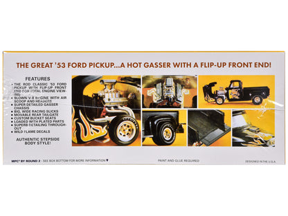 Skill 2 Model Kit 1953 Ford Stepside Pickup Truck 1/25 Scale Model by MPC T&y