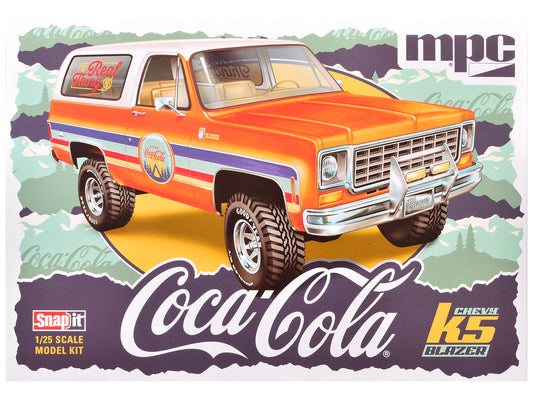 Skill 1 Model Kit Chevrolet K5 Blazer "Coca-Cola" 1/25 Scale Model by MPC T&y