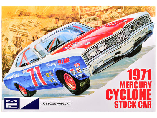 Skill 2 Model Kit 1971 Mercury Cyclone Stock Car 1/25 Scale by MPC <h2>Skill MPC</h2> <p>High-quality diecast perfect for collectors and enthusiasts. Features detailed interior exterior craftsmanship,