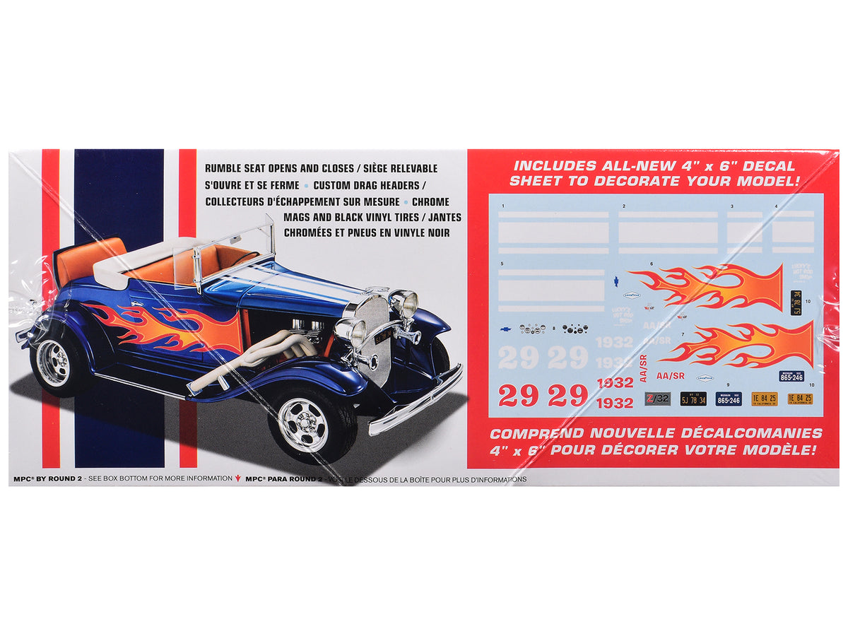 Skill 2 Model Kit 1932 Chevrolet Roadster Street Rod 1/25 Scale Model by MPC