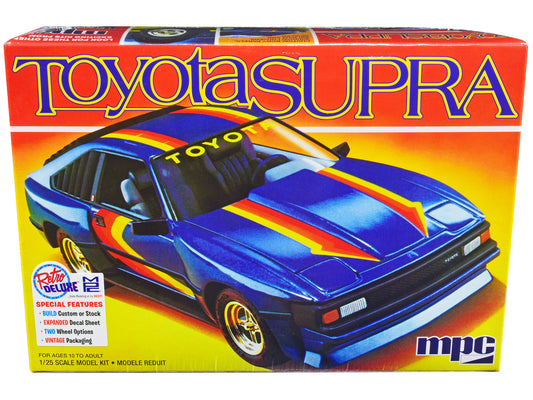 Skill 2 Model Kit 1983 Toyota Celica Supra 1/25 Scale Model by MPC
