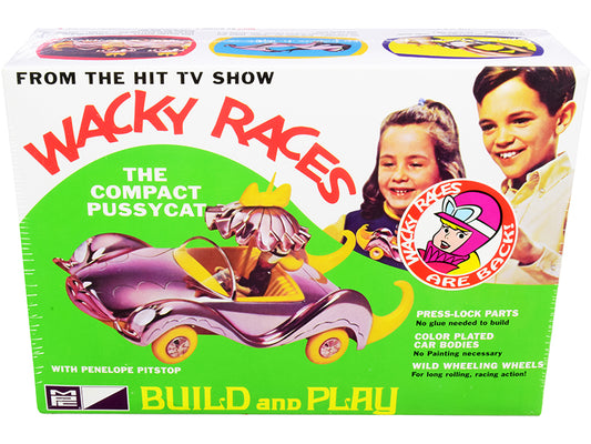 Skill 2 Snap Model Kit Compact Pussycat Penelope Pitstop Figurine Wacky Races