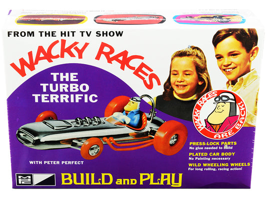 Skill 2 Snap Model Kit Turbo Terrific Peter Perfect Figurine Wacky Races 1/25