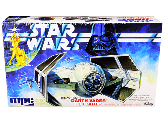 Skill 2 Model Kit Darth Vader's Tie Fighter Movie by MPC